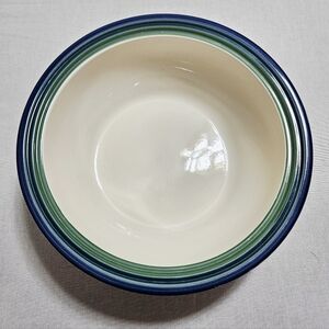 Pfaltzgraff Ocean Breeze Large Serving Bowl Family Dinner Coastal USA Cream 11"
